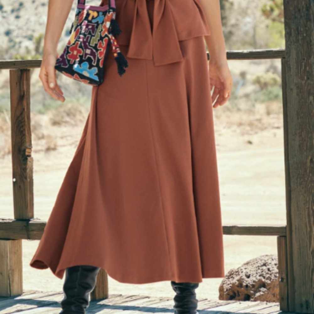Peruvian Connection Midi Skirt